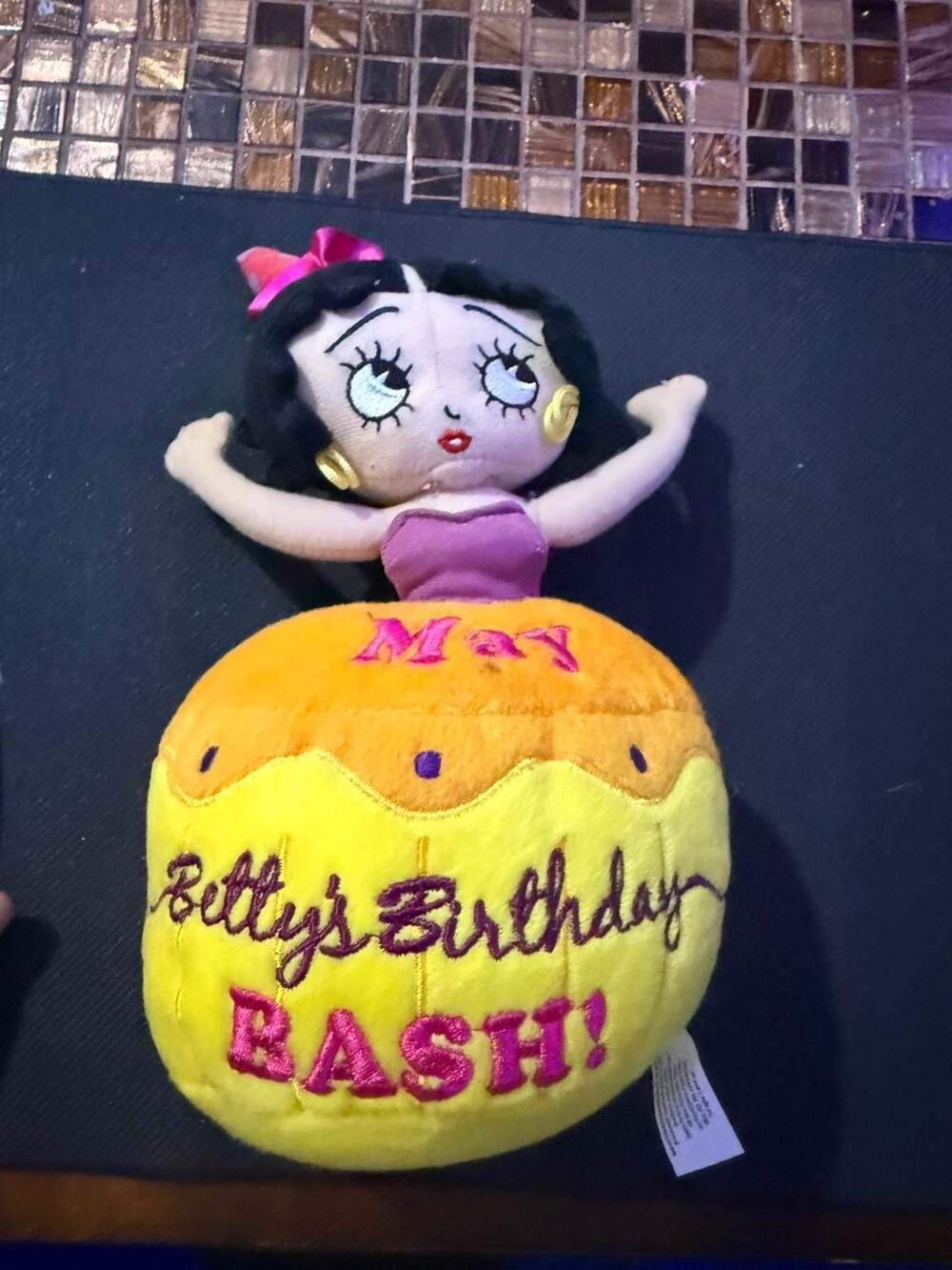 Sugar Loaf Betty Boop Birthday Bash May Cupcake 12" Plush Doll